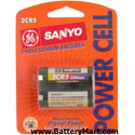 Sanyo 2CR5 Lithium Photo Battery